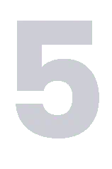 Number 5 to denote reason 5 out of 5 of why to use Forex